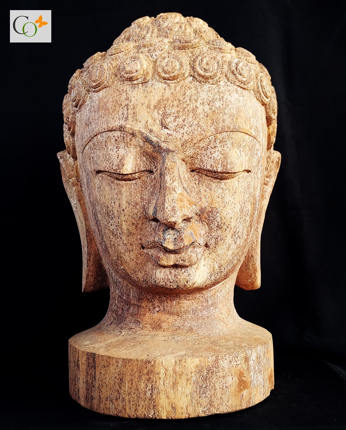 Stone Buddha Head Statues, Bust, Face idols - CRAFTS ODISHA