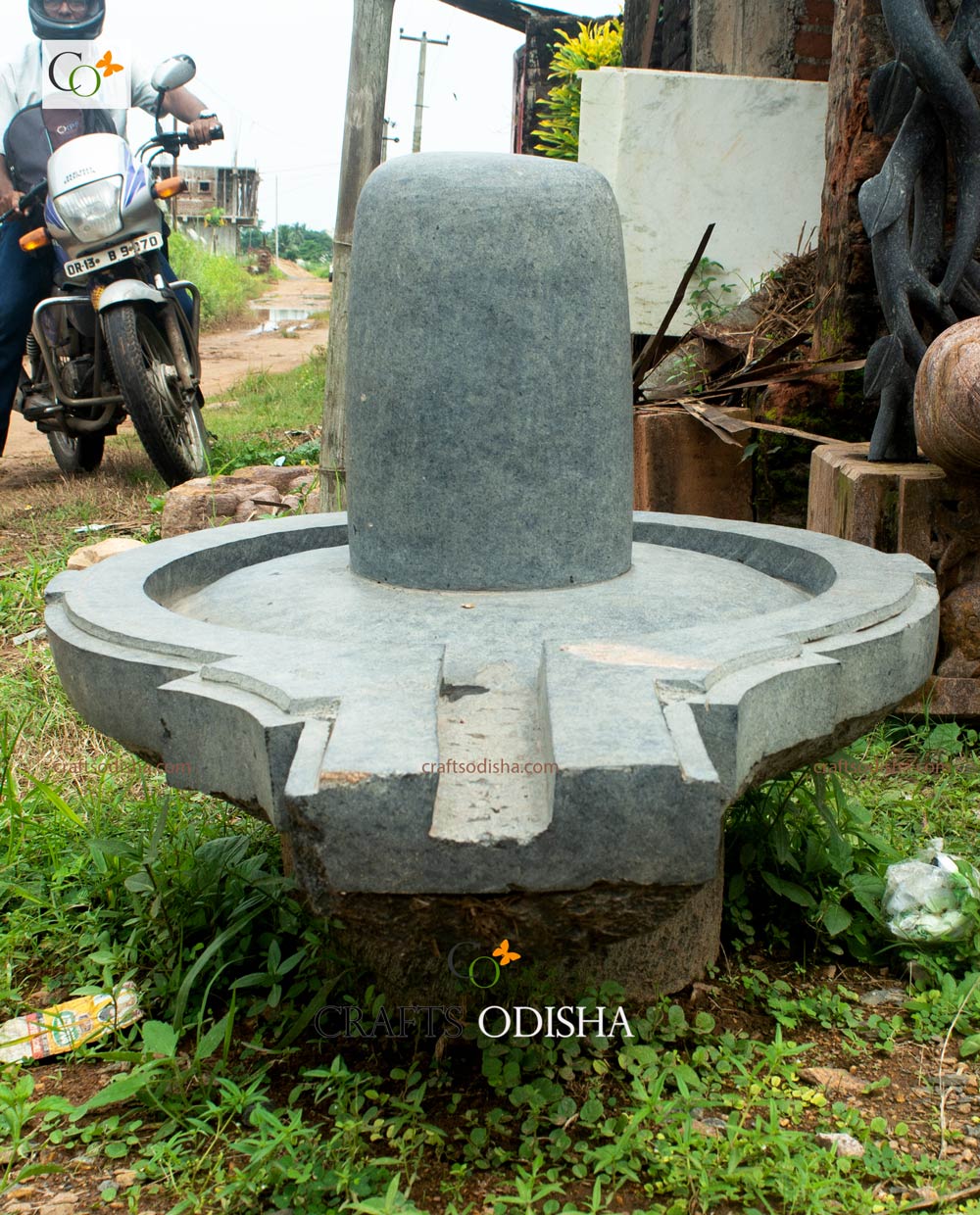 Buy Stone Shiva Lingam | Black Lingam Online - CRAFTS ODISHA