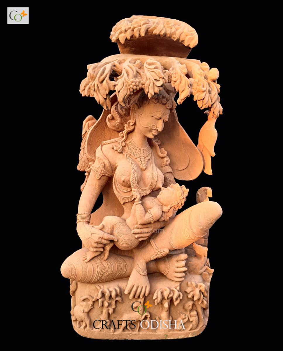 Apsara Sculpture Khajuraho | Angel Statue - CRAFTS ODISHA